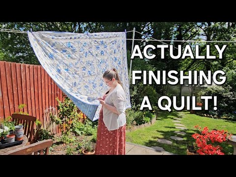 Finishing Mrs Smith Favorite | Hand Quilting and Binding