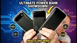 INIU vs Anker vs charmast. Which 20000mAh Power Bank Charger