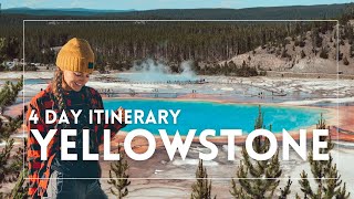 Yellowstone National Park 4-day Itinerary
