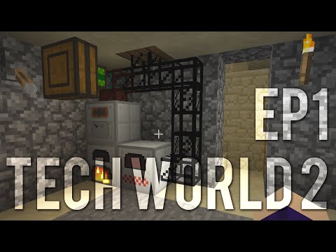 FTB Tech World 2 - Grinding Profits: Episode 1