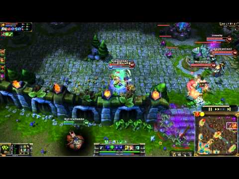 True 1vs5 penta kill with Master Yi (very fed)