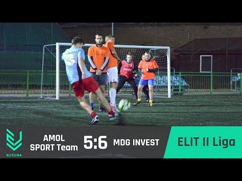 AMOL Sport Team 5:6 MDG Invest - ELIT II Liga [JESIEŃ 2017]
