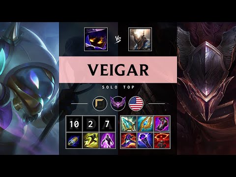 Veigar Top vs Pantheon - NA Master Patch 25.18