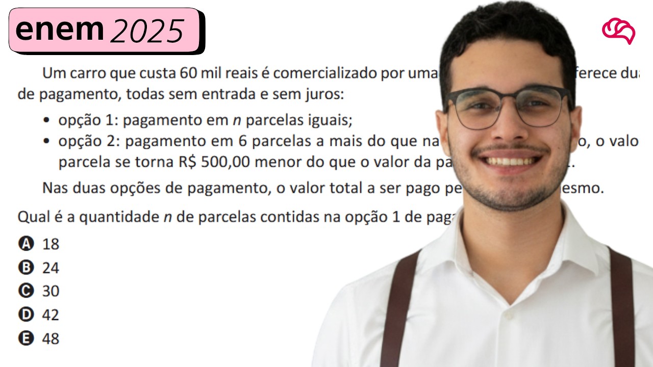 Resolução em Vídeo — Questão 174 ENEM 2025