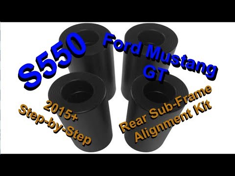 How To: Ford Mustang Steeda Rear SubFrame Alignment Kit Step-by-Step
