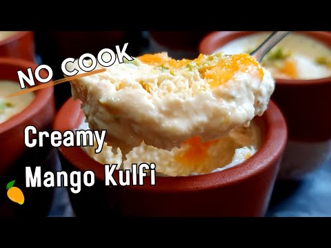 Creamy Mango Kulfi | Malai Kulfi | Quick Mango Dessert