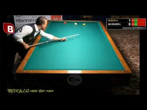 BUTA vs GRAZZINI - 6^PROVA BILIARDO BTP 2016 VARESE