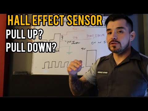 3 Wire Digital Hall Effect Sensor. Pull up? Pull Down?