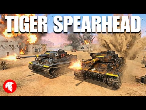 Dual Tiger Spearhead! - 4vs4 - Afrikakorps - Company of Heroes 3