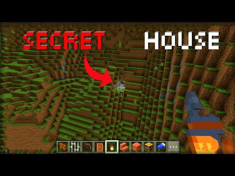 Building a Secret House in Minecraft