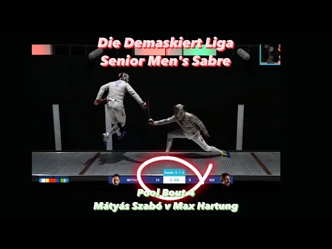 Demaskiert Liga 2020 SMS - Pool 4 - Matyas Szabo v Max Hartung
