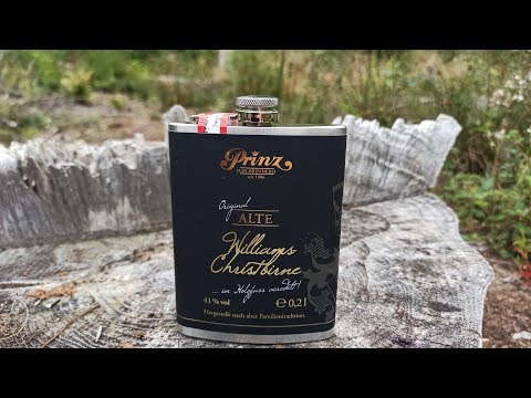 Ich teste den Schnaps von Prinz | Alte Williams-Christbirne