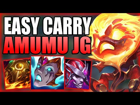 THIS IS HOW AMUMU JUNGLE CAN EASILY CARRY GAMES! - Best Build/Runes S+ Guide - League of Legends