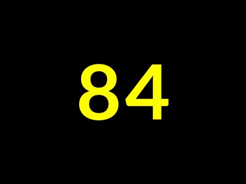 84 Seconds Countdown Timer With Sound Effect