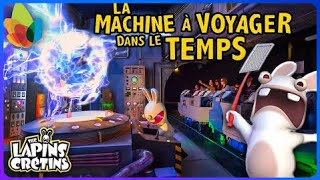 [4K-On Ride] The Time Machine ft. Raving Rabbids - Futuroscope