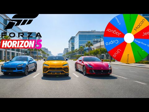 Forza with Friends | SUV Wheel of Fortune