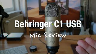 Video thumbnail for Behringer C-1U USB Studio Condenser Microphone Review by Review Tech TV