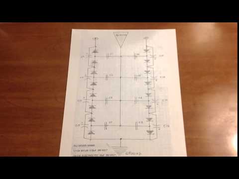 Free energy from air up to 150 volts. - 75 Watt Drawing