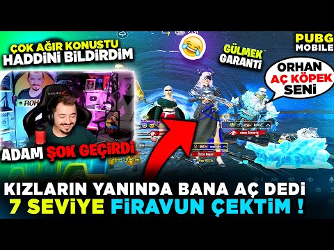 KIZLARIN YANINDA BANA AÇ DEDİ 300 DESTANSI HESABIMLA İÇİNDEN GEÇTİM - PUBG MOBİLE TROLL