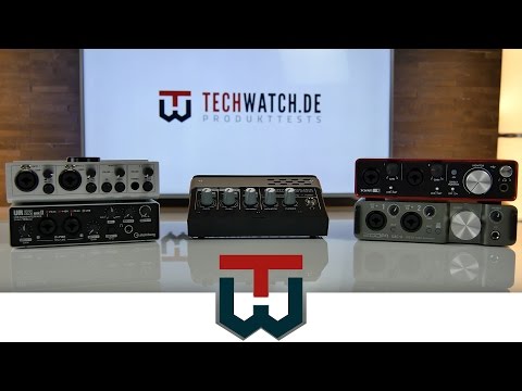 Die 5 besten USB Audio Interfaces im TechWatch Vergleich