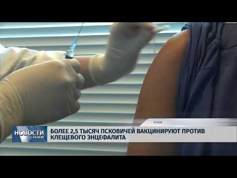 16.03.2018 # Более 2,5 тысяч псковичей вакцинируют против клещевого энцефалита
