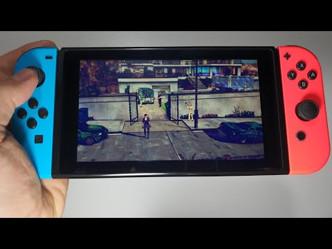 Thief of Thieves: Season One Nintendo Switch handheld gameplay