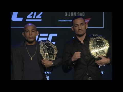 UFC 212: Press Conference Faceoffs