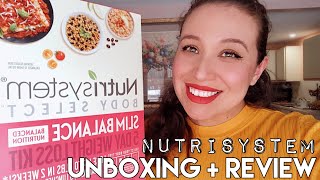 😋 Nutrisystem Weight Loss Diet Meal Plan Review 2021 and Unboxing 🥗 | Sandy Beach