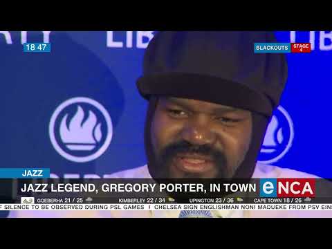 Jazz legend Gregory Porter in SA