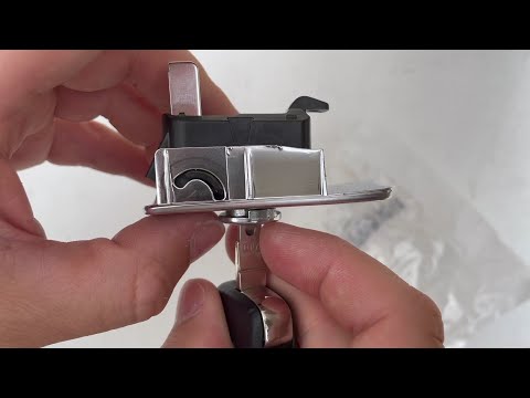 Replacing Volkswagen glove box door handle and lock cylinder