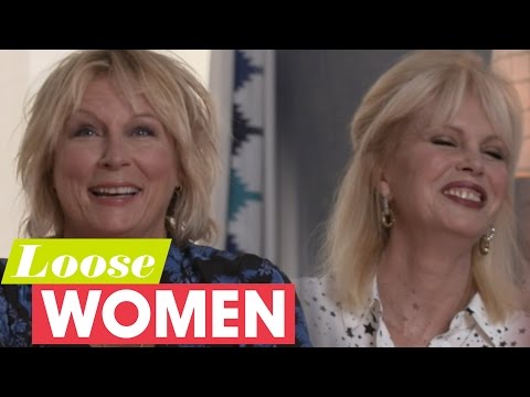 Jennifer Saunders And Joanna Lumley In Stitches At Janet Street-Porter! | Loose Women