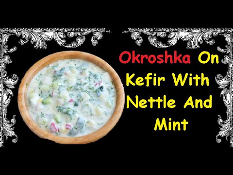 Okroshka On Kefir With Nettle And Mint / Book of recipes / Bon Appetit