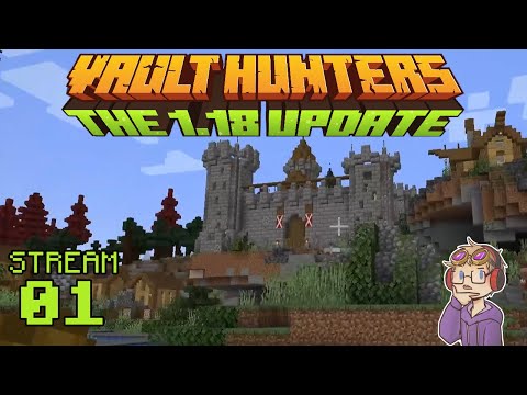 Finnish plays Vault Hunters first time! | Stream 1 - Vault Hunters 1.18