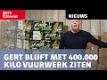 Vuurwerkhandelaar Gert blijft door verbod met 400.000 kilo vuurwerk zitten [RTV Utrecht]