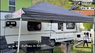 Pop Up Pavillon Zelt 3x3m Gut für Camping ? Produkttest Review