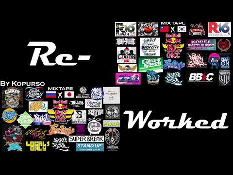 DJ Kopurso - Taiwan x Korea x Japan x Russia Bboy Mixtape Jams Reworked Music [1 hour HD]