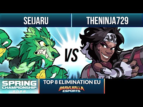 Seijaru vs TheNinja729 - Top 8 Elimination - Spring Championship 2022 - EU 1v1