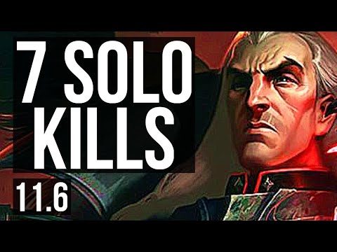 SWAIN vs WUKONG (TOP) | 7 solo kills, 8/2/10, 600+ games, 1.0M mastery | EUW Diamond | v11.6