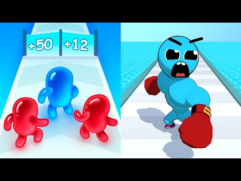 Looking good Level up runner Vs Join blob clash 3D Android ios gameplay adventure walkthrough