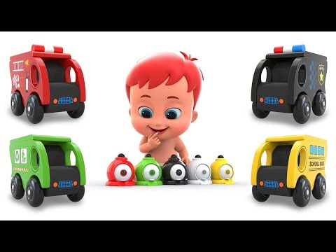 Little Baby Fun Play Learning Street Vehicles Names and Sounds