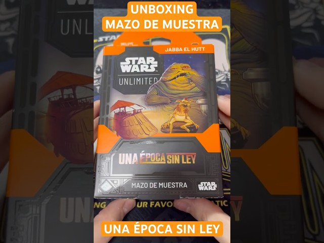 Vídeo relacionado con Asmodee FFG Star Wars Unlimited Juego De Cartas Coleccionables Una Epoca sin Ley - Mazo de Muestra Leia Organa - Cartas exclusivas - A Partir de 12 años, 2+ Jugadores - Versión española