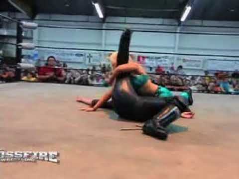 Jessicka Havok vs Jilian Hall Crossfire 2012 womens wrestling