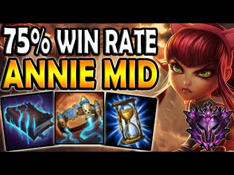 OTP Annie vs Corki [ MID ] Lol Master Korea 10.16