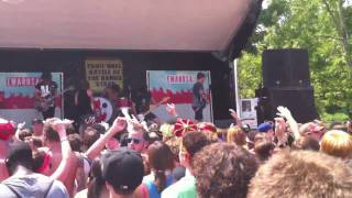 Emarosa - The Past Should Stay Dead (Live @ Warped Tour, Atlanta) (Speaker Dive!)
