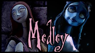 ♪ Sally&#39;s Song and Corpse Bride Medley /ORIGINAL LYRICS/ by Trickywi