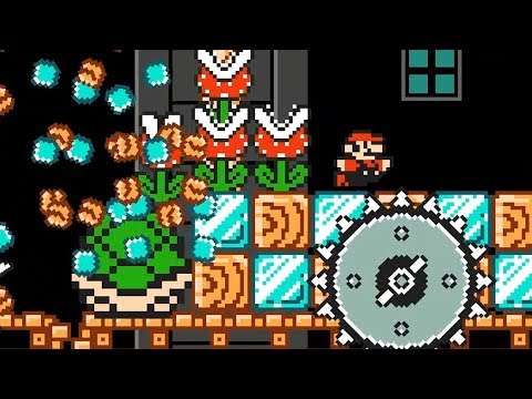 Super Mario Maker 2 🔧 Collapsing Construction Chaos 🔧 James_SMM2