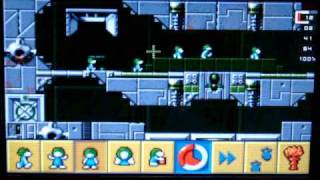 All New world of Lemmings (AGA) pspuae 0.80 beta 1