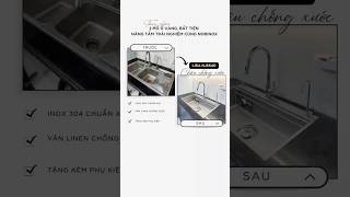 CHẬU RỬA BÁT 1 HỐ NOBINOX LIRA NJ560D video 2