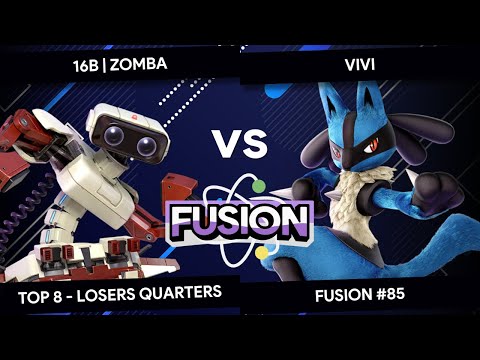 Fusion #85 - Zomba (R.O.B.) vs Vivi (Lucario) - Top 8 - Losers Quarters