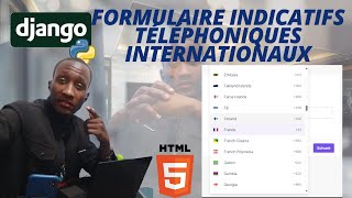 Django Forms : Ajouter un champ Téléphone avec Indicatifs téléphoniques internationaux.- Rapide !